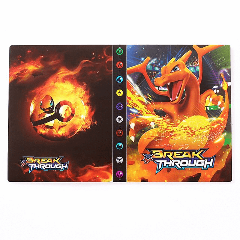 Collector binder, a premium display album for 240 game cards, ensuring maximum protection.
