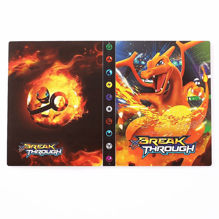 Collector binder, a premium display album for 240 game cards, ensuring maximum protection.