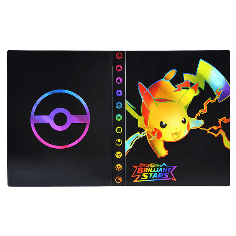 Unisex collector binder for 240 trading cards, ensuring safe storage and easy access.
