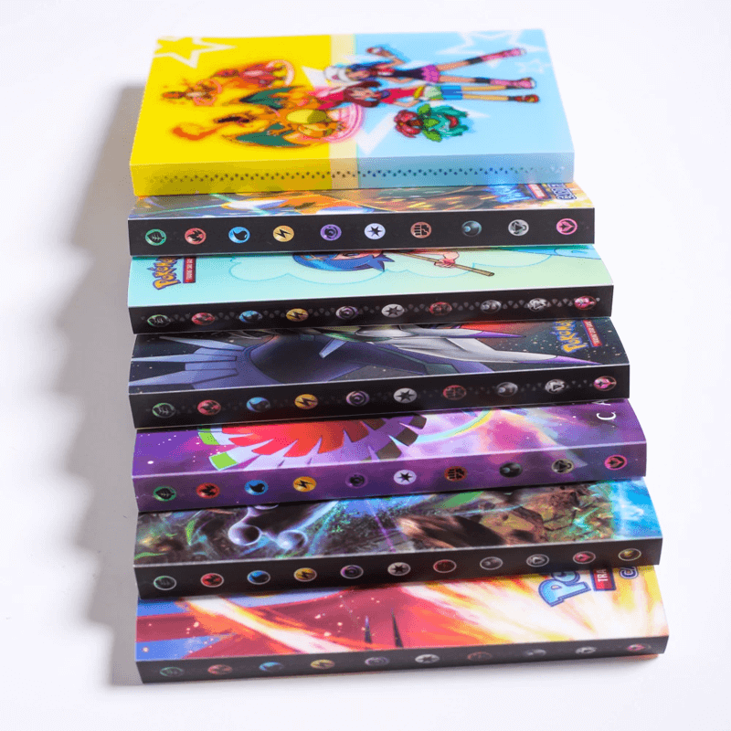 Trading card storage solution: a collector binder with 240 card sleeves for display & protection.