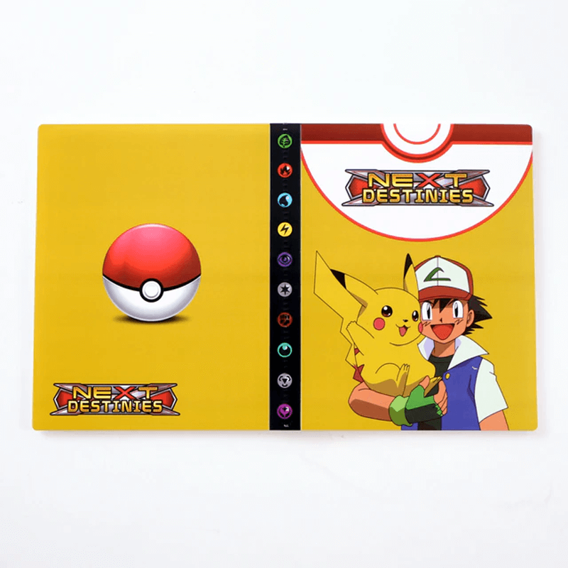 Hobby supplies: a robust card album binder, designed for safe storage of 240 trading cards.
