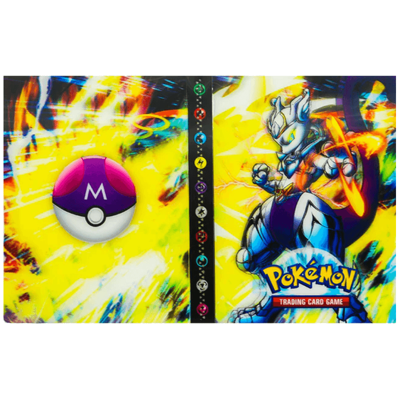 Collectible organizer, a 240-card album binder for secure trading card storage & display.