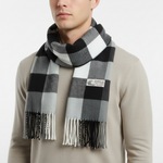 Black/White Buffalo Check