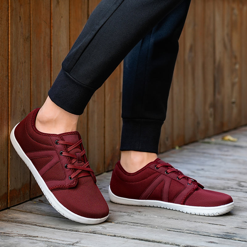 Everyday comfort barefoot shoes, unisex, flexible, promoting natural movement & wide toe.