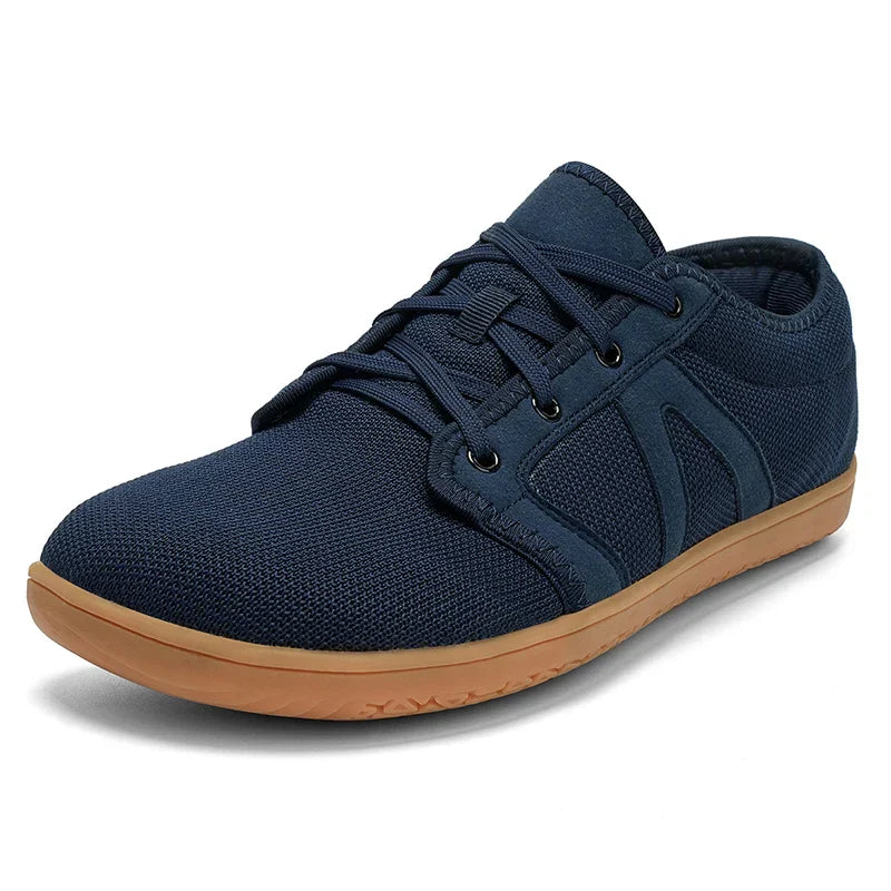 Barefoot everyday footwear, unisex design for natural comfort, wide toe, and flexible sole.