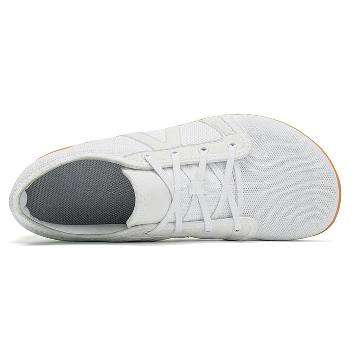 Minimalist unisex barefoot shoes, offering natural comfort, wide toe & flexible design.