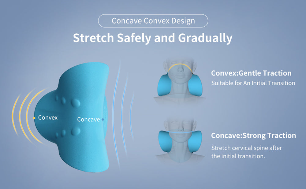 Unisex cervical neck stretcher, effective for shoulder and neck pain