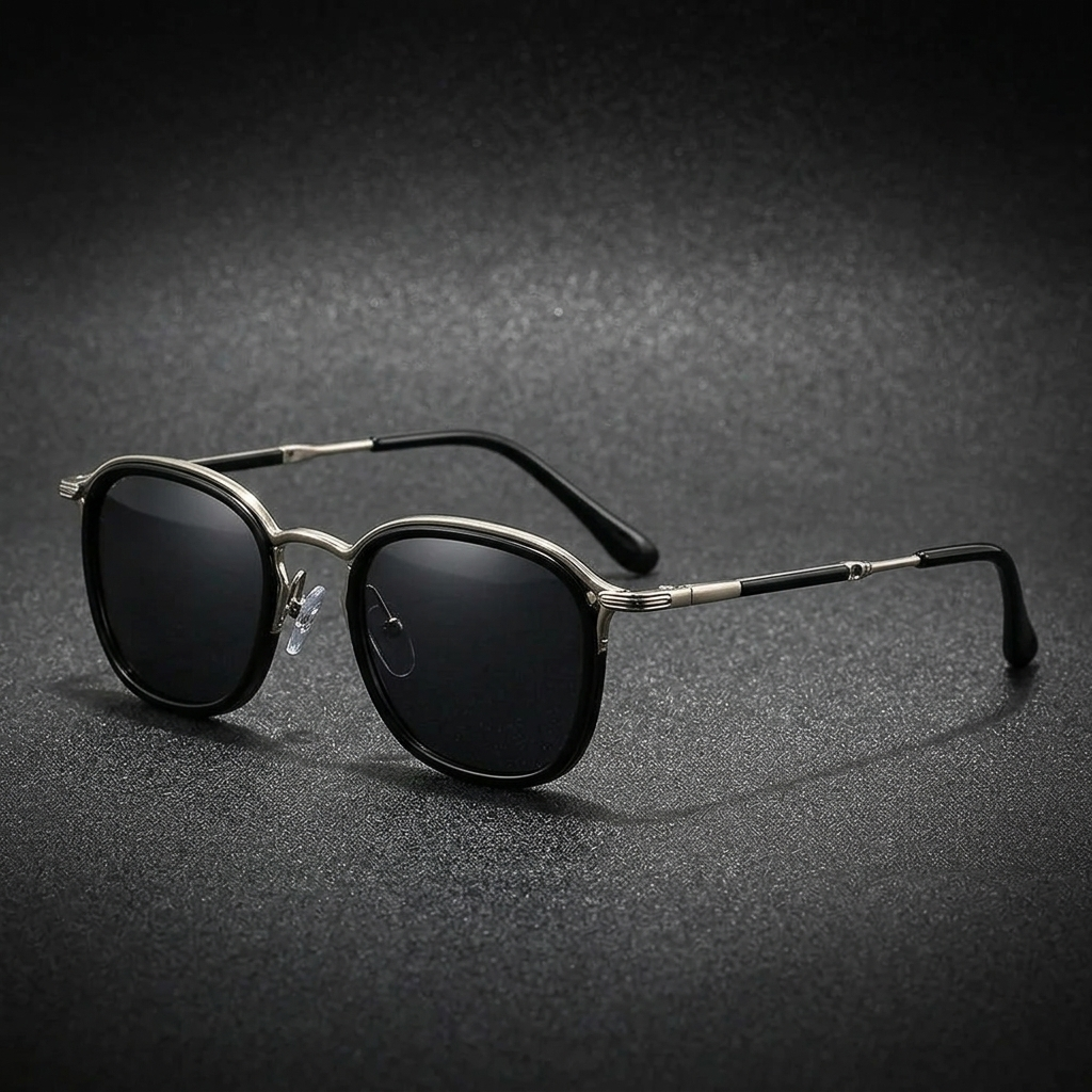 Unisex round sunglasses for outdoor style. Provides UV protection and anti-glare comfort for everyday wear.