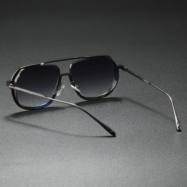 Classic metal frame aviator sunglasses for men and women. Stylish eyewear with essential UV protection.