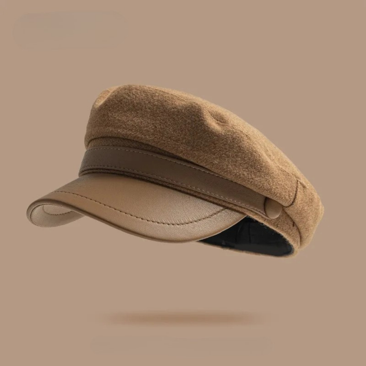 Beige Unisex Classic Fisherman Cap, a versatile and chic accessory for a timeless, casual look.