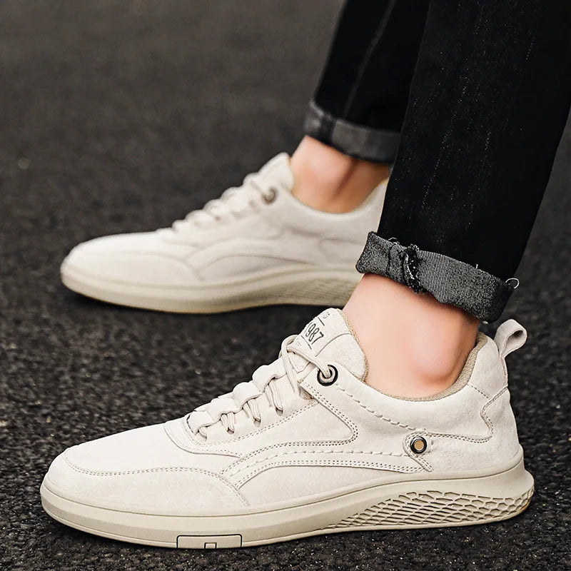 Suede everyday footwear for men and women, combining classic style with lasting comfort.