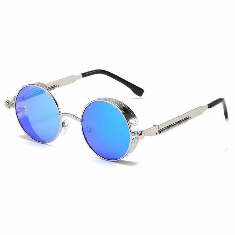 Unisex Classic Round Sunglasses, providing full UV protection with lightweight design.
