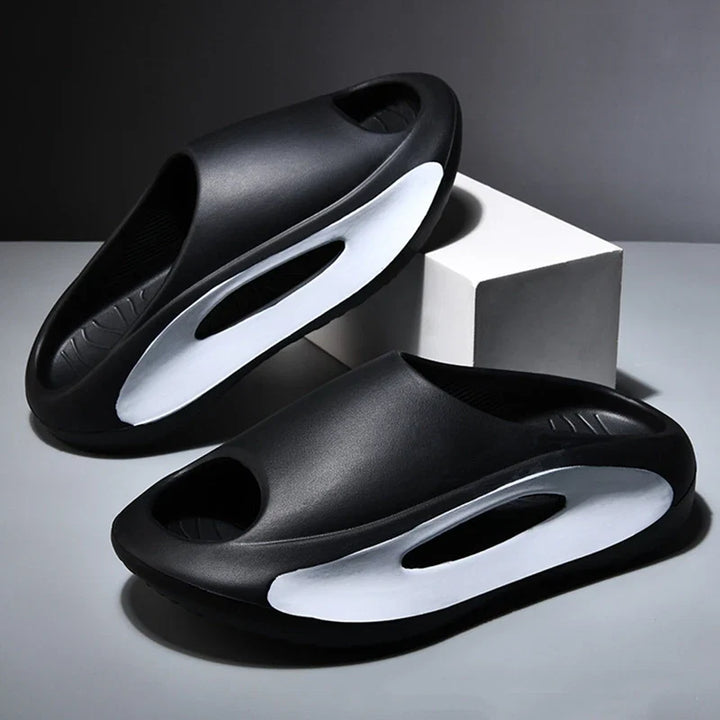 Unisex Cloud Comfort foam slides, lightweight & cushioned for ultimate comfort and recovery footwear.
