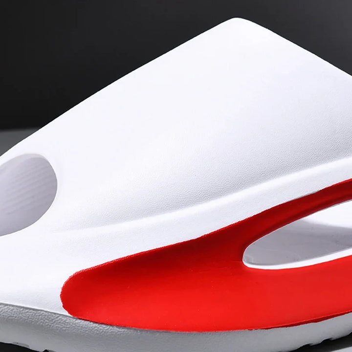 Soft Cloud Comfort foam slides for men & women, offering plush cushioning for all-day wear and recovery.