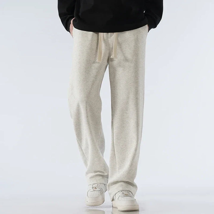 Casual unisex wide-leg sweatpants. Cloud Comfort for athleisure & relaxed everyday style. Adjustable waist.