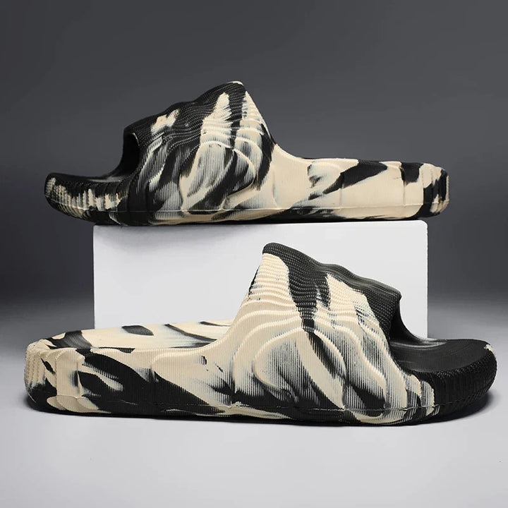 Unisex cloud-soft cushioned Rio slides for ultimate comfort. Lightweight summer footwear.