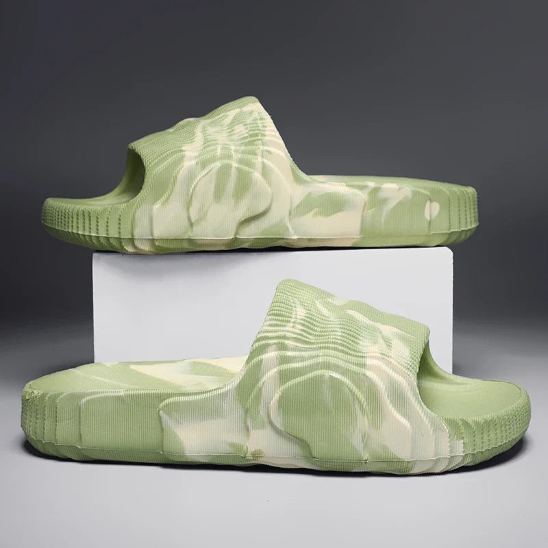Comfortable unisex Rio slides with cloud-soft cushioning, perfect lightweight summer sandals.