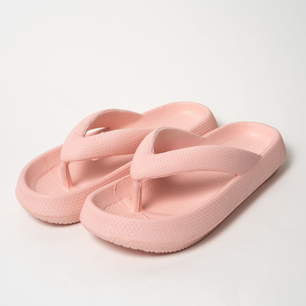 Comfort platform slippers for unisex, designed with a soft footbed for extended comfort
