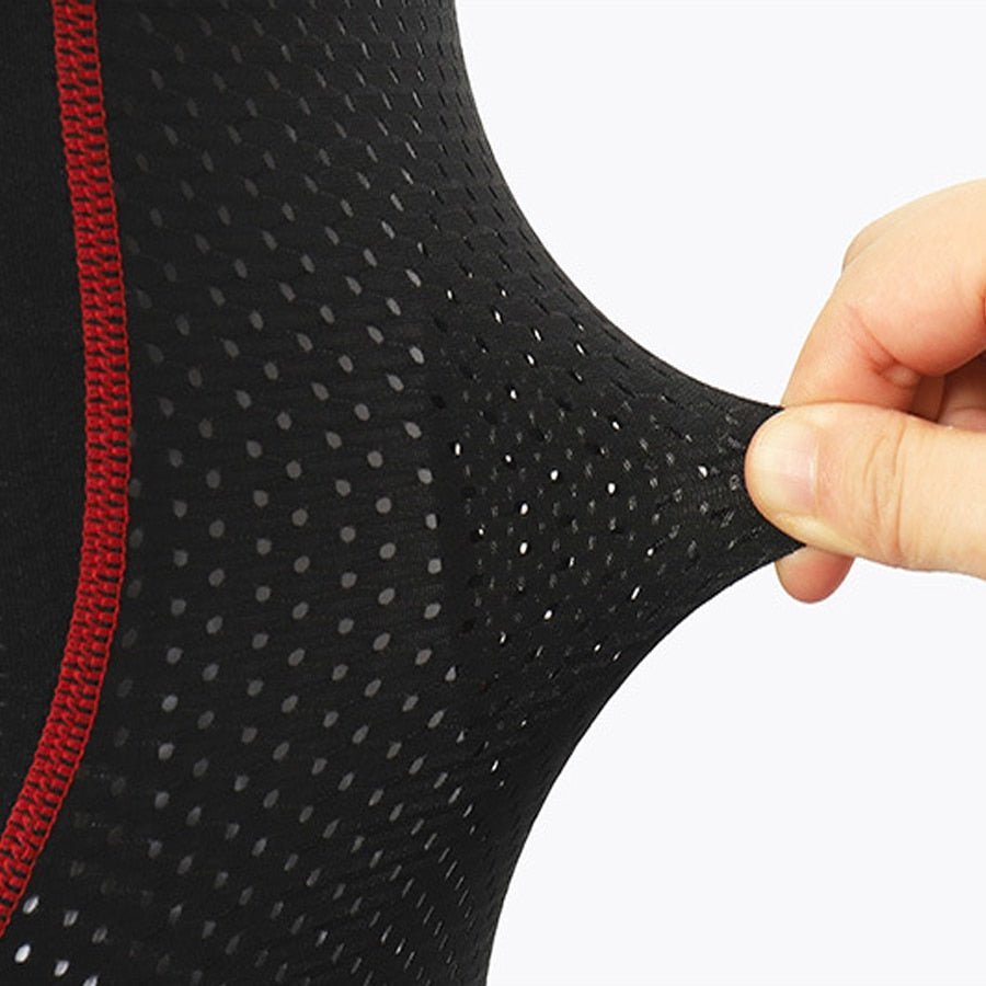 Blue CloudFit padded bike shorts, engineered for ultimate comfort, anti-shock protection & moisture-wicking.