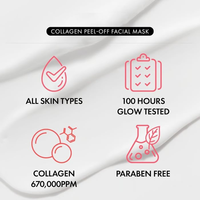 Collagen Face Mask for all skin types. Korean beauty cream for deep hydration, anti-aging & youthful glow.