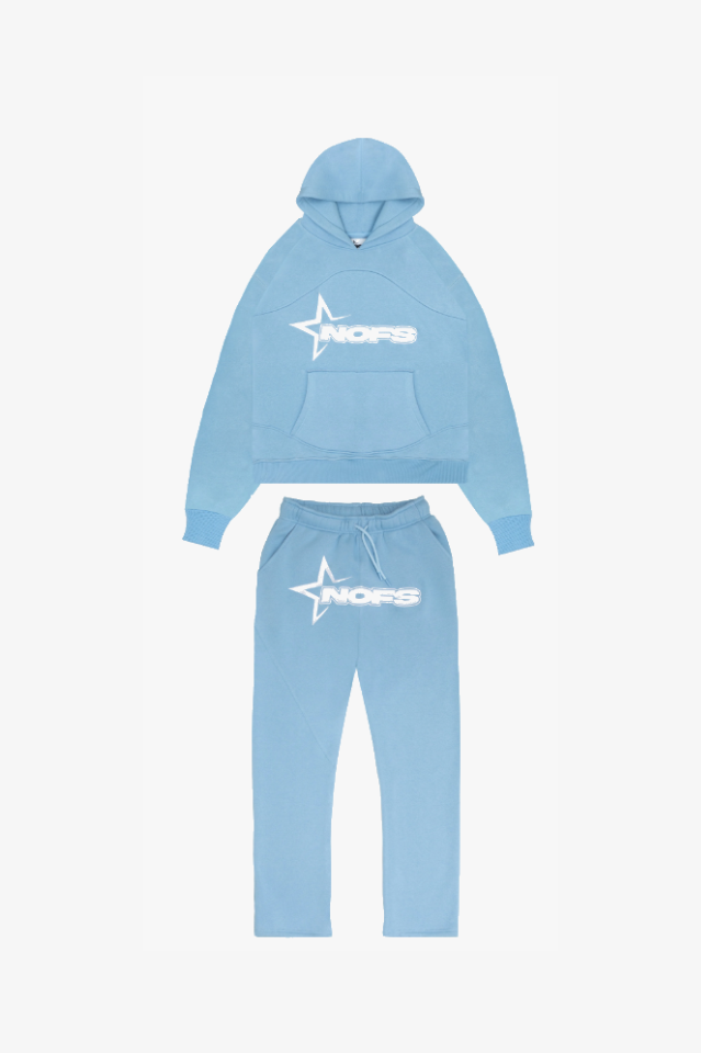 Ultra-comfortable unisex tracksuit with a relaxed fit hoodie and soft joggers, perfect for casual or active days.