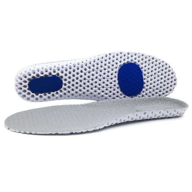 Unisex ComfortPlus Gel Insoles for all-day foot pain relief, arch support, and shock absorption.