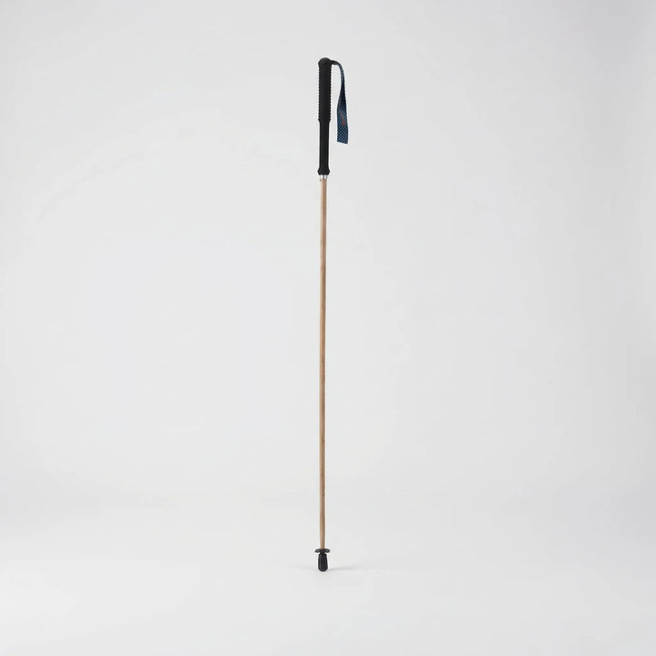 Ergonomic compact folding trekking pole. Provides stability for hiking, trail walking, and outdoor adventures.