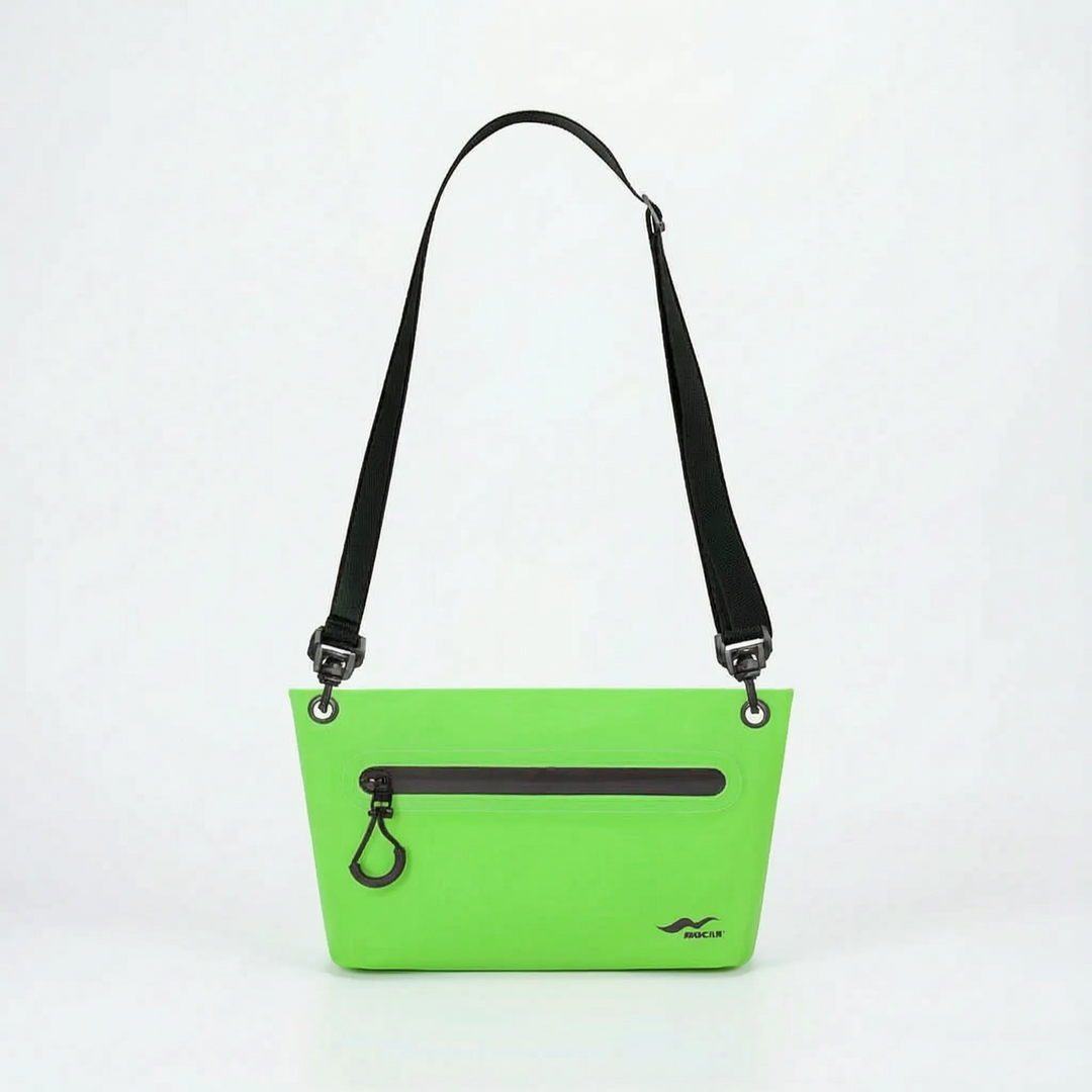 Hiking dry bag, water-resistant & compact, keeps essentials safe on trails and adventures.