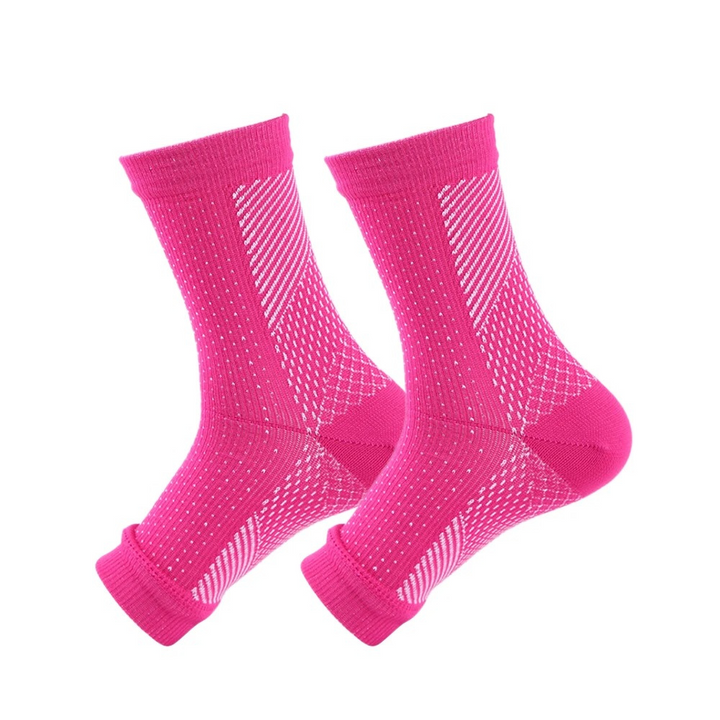 Comfortable unisex compression ankle socks for active lifestyle, daily wear, and neuropathy pain relief.