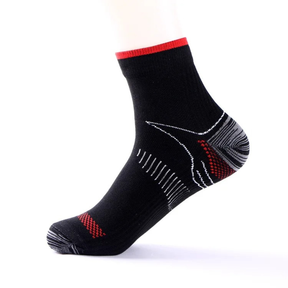 Unisex compression socks for daily comfort, support, and effective pain relief.