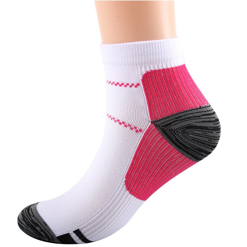 Therapeutic compression socks offering pain relief & robust support for daily foot & leg wellness.