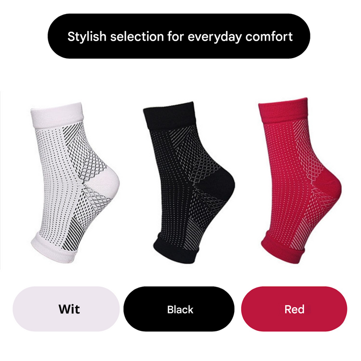 Recovery compression socks for muscle support & faster healing.