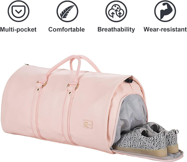 Stylish luggage for business travel, a carry-on garment duffel for suits & items.
