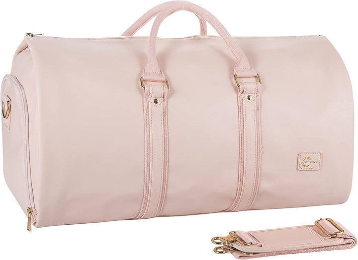 Unisex weekender garment bag, designed for efficient and stylish business travel.