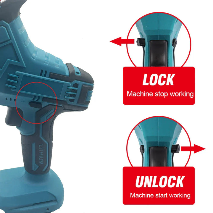 Unisex Cordless Electric Reciprocating Saw for Wood & Metal
