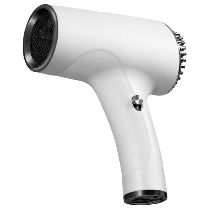 Unisex cordless hair dryer, 30,000 RPM for fast drying & quick styling. Portable hair care tool.