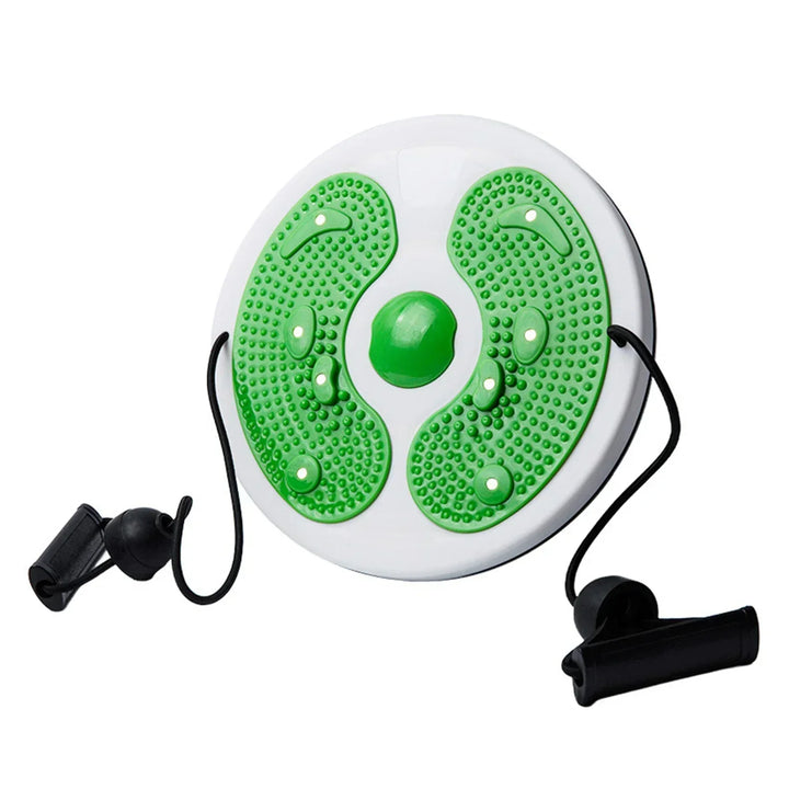 Person using Unisex Core Trainer with magnetic therapy to strengthen abs & back, enhance body stability at home.
