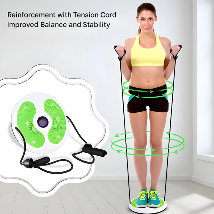Advanced Unisex Core Trainer with built-in magnetic therapy for effective abdominal, back & core muscle workouts.