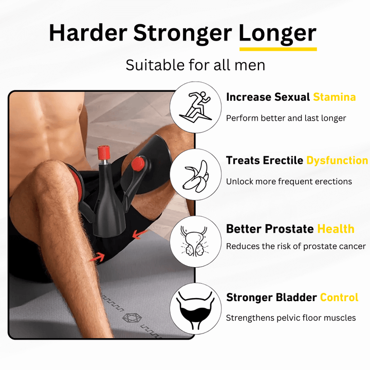 Pelvic floor trainer for women's & men's health, CoreFlex strengthens core & supports fitness goals.