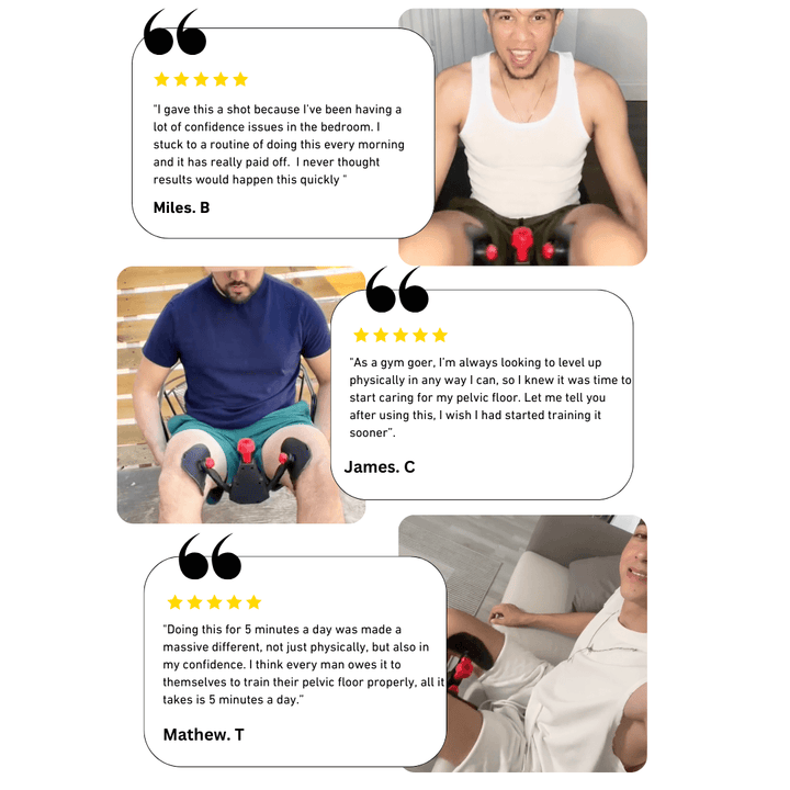 Exercise & strengthen your pelvic floor muscles with the CoreFlex trainer for better health & control.