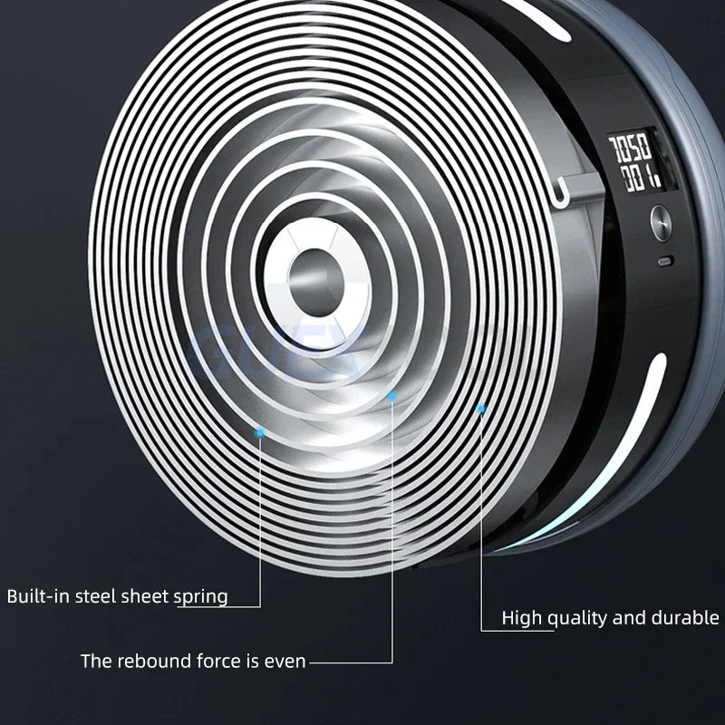 Easy-to-use CorePro automatic rebound ab wheel, ideal workout equipment for home gym fitness.