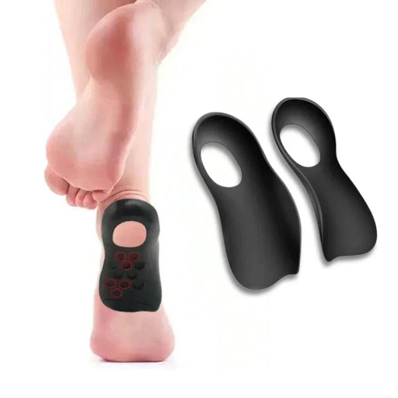 Unisex corrective arch support insoles by ErgoStep for foot pain relief, posture correction & daily comfort.