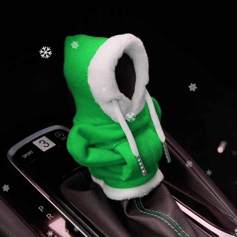 Easy-clean cotton gear shift cover, practical car interior protection and auto styling.