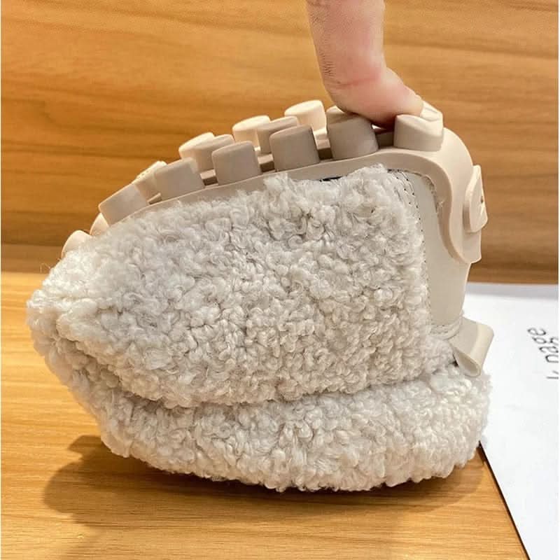 Elegant unisex winter loungewear slippers, cozy & comfortable home footwear.
