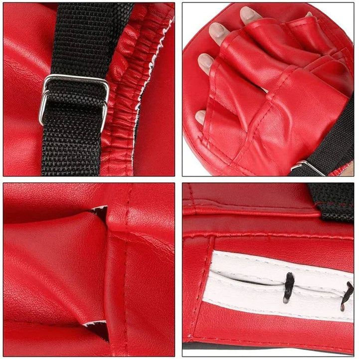 High-quality unisex curved boxing pad, perfect for martial arts, Muay Thai & fitness training.
