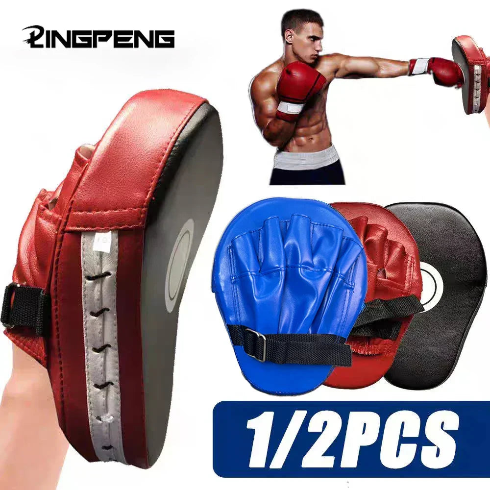 Curved strike pad designed for intense boxing, MMA, Taekwondo & martial arts training sessions.