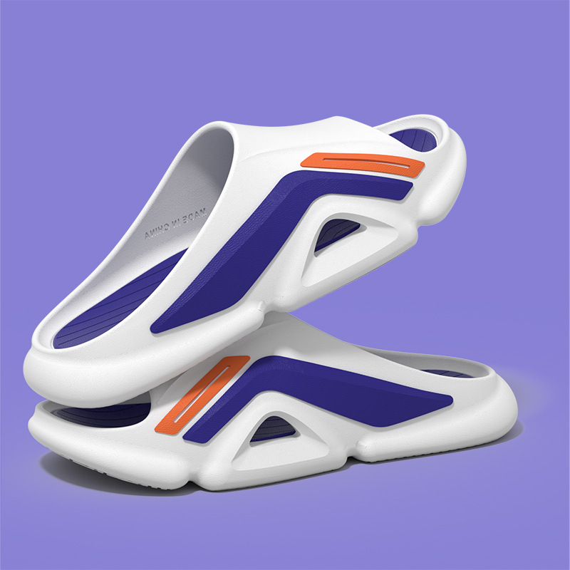 Lightweight unisex slides with cushioned EVA foam for ultimate summer comfort.