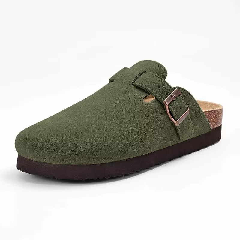 Slip-on clogs with adjustable strap, cushioned and ergonomic for unisex all-day comfort.
