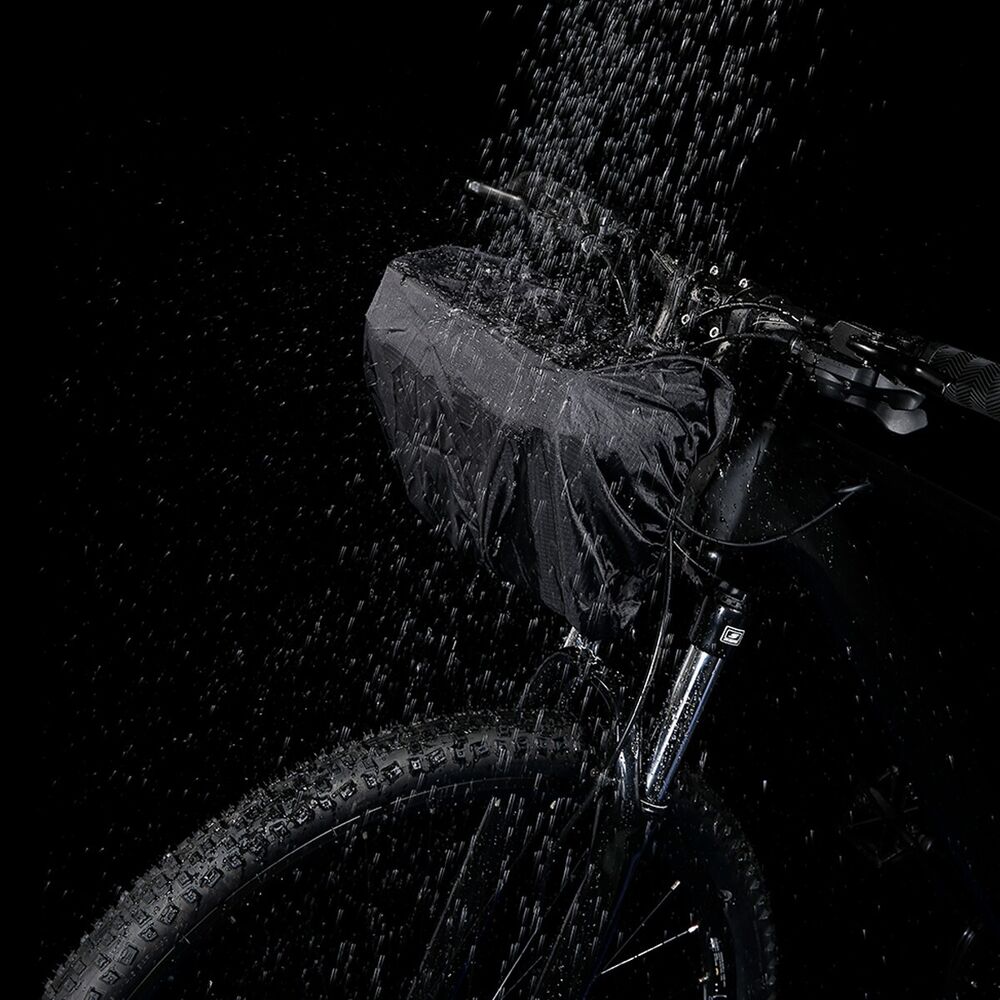 Securely mount your smartphone & store essentials with this waterproof unisex cycling handlebar bag.