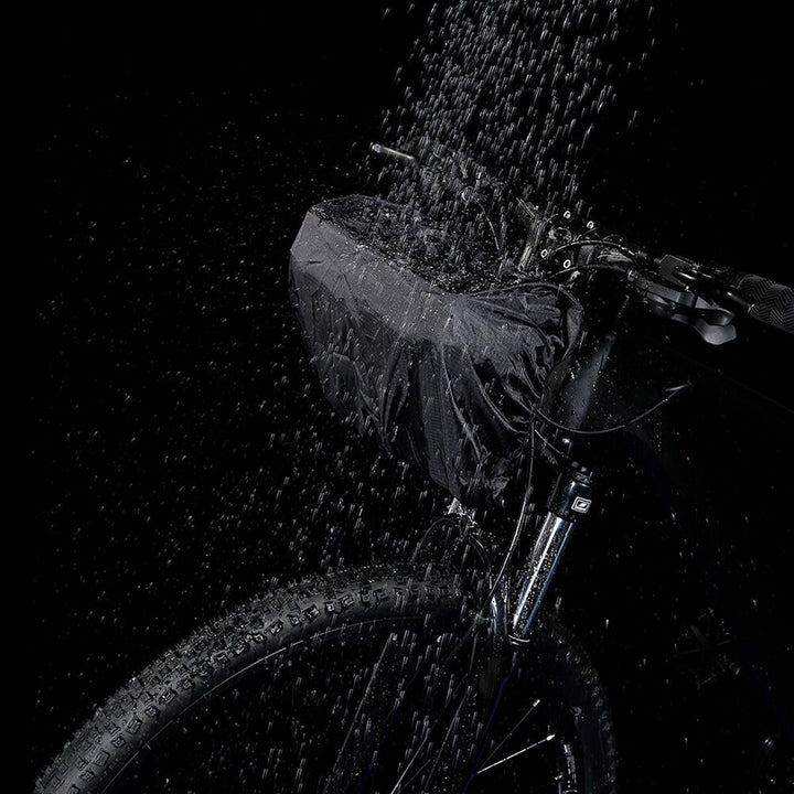 Securely mount your smartphone & store essentials with this waterproof unisex cycling handlebar bag.